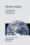 Cover: S&auml;kulare Religion - Mohr Siebeck