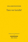 Abbildung von: Tiere vor Gericht? - Mohr Siebeck