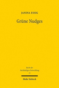 Abbildung von: Grüne Nudges - Mohr Siebeck