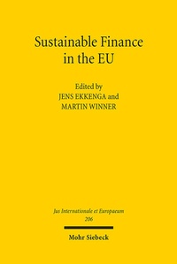 Bild: Sustainable Finance in the EU - Mohr Siebeck