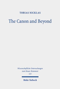 Abbildung von: The Canon and Beyond - Mohr Siebeck