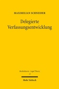 Cover: Delegierte Verfassungsentwicklung - Mohr Siebeck