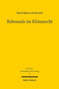 Abbildung von: Rebounds im Klimarecht - Mohr Siebeck