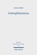 Cover: Gottesph&auml;nomene - Mohr Siebeck