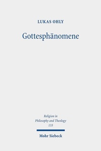 Abbildung von: Gottesphänomene - Mohr Siebeck