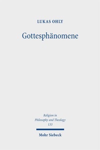 Bild vergrößern Bild: Gottesphänomene - Mohr Siebeck
