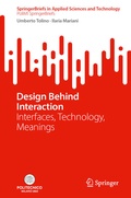 Cover: Design Behind Interaction - Springer