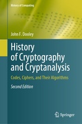 Cover: History of Cryptography and Cryptanalysis - Springer