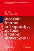 Cover: Model Order Reduction for Design, Analysis and Control of Nonlinear Vibratory Systems - Springer