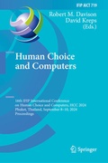 Cover: Human Choice and Computers - Springer