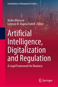 Enlarge image Cover: Artificial Intelligence, Digitalization and Regulation - Springer