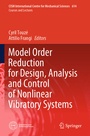 Cover: Model Order Reduction for Design, Analysis and Control of Nonlinear Vibratory Systems - Springer