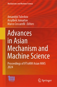 Abbildung von: Advances in Asian Mechanism and Machine Science - Springer