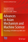 Cover: Advances in Asian Mechanism and Machine Science - Springer