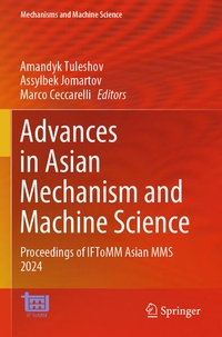 Enlarge image Cover: Advances in Asian Mechanism and Machine Science - Springer