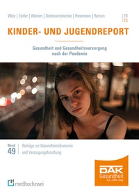 Abbildung von: Kinder- und Jugendreport 2023 - medhochzwei Verlag