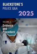 Bild: Blackstone's Police Q&A's Volume 2: Evidence and Procedure 2025 - Oxford University Press