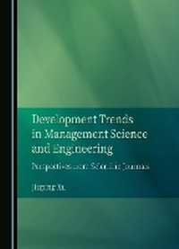 Abbildung von: Development Trends in Management Science and Engineering - Cambridge Scholars Publishing