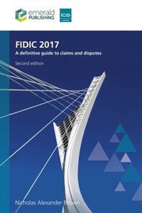 Abbildung von: FIDIC 2017 - Emerald Publishing Limited