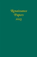 Cover: Renaissance Papers 2023 - Boydell & Brewer