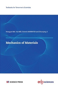 Enlarge image Cover: Mechanics of Materials - EDP sciences