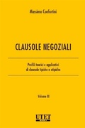 Bild: Clausole negoziali - Volume III - Utet Giuridica