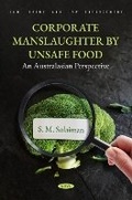 Cover: Corporate Manslaughter by Unsafe Food: An Australasian Perspective - Nova Science Publishers Inc