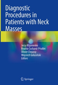 Abbildung von: Diagnostic Procedures in Patients with Neck Masses - Springer