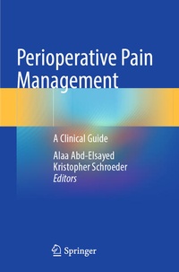 Enlarge image Cover: Perioperative Pain Management - Springer