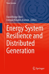 Enlarge image Cover: Energy System Resilience and Distributed Generation - Springer