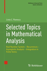Abbildung von: Selected Topics in Mathematical Analysis - Birkhäuser