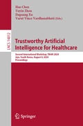 Cover: Trustworthy Artificial Intelligence for Healthcare - Springer