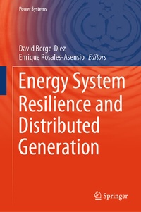 Enlarge image Cover: Energy System Resilience and Distributed Generation - Springer