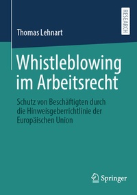 Bild: Whistleblowing im Arbeitsrecht - Springer