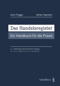 Abbildung von: Das Handelsregister - Schulthess Juristische Medien