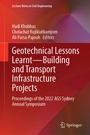 Cover: Geotechnical Lessons Learnt-Building and Transport Infrastructure Projects - Springer