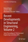 Cover: Recent Developments in Structural Engineering, Volume 2 - Springer