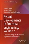 Cover: Recent Developments in Structural Engineering, Volume 2 - Springer