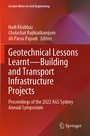 Cover: Geotechnical Lessons Learnt-Building and Transport Infrastructure Projects - Springer