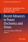Cover: Recent Advances in Power Electronics and Drives - Springer