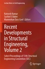 Cover: Recent Developments in Structural Engineering, Volume 2 - Springer