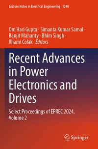 Enlarge image Cover: Recent Advances in Power Electronics and Drives - Springer