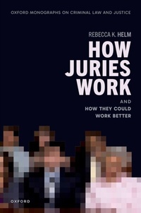 Abbildung von: How Juries Work - OUP eBook