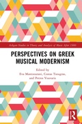 Cover: Perspectives on Greek Musical Modernism - Routledge