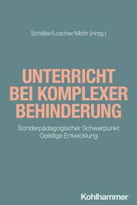 Enlarge image Cover: Unterricht bei komplexer Behinderung - Kohlhammer