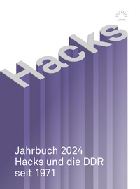 Abbildung von: Hacks Jahrbuch 2024 - Eulenspiegel Verlag
