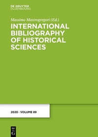 Abbildung von: International Bibliography of Historical Sciences / 2020 - De Gruyter