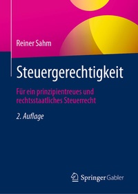 Abbildung von: Steuergerechtigkeit - Springer Gabler
