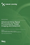 Cover: Advanced Array Signal Processing for Target Imaging and Detection - MDPI AG