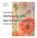 Cover: Vorlesung &uuml;ber das heitere Gedicht - BoD - Books on Demand